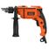 Furadeira de Impacto BED713650 1/2 Polegadas 650W Empunhadura Ergonômica Gatilho Anatômico Laranja e Preta Black+Decker Laranja e Preto / 110V
