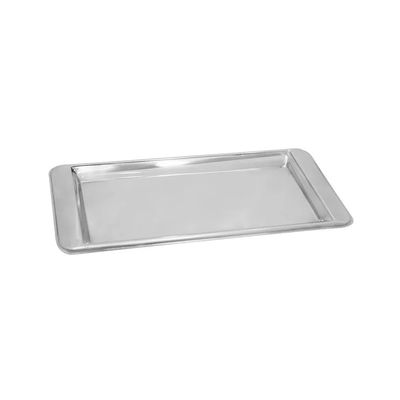 Bandeja Bar Inox Retangular 30cm Cafe Cha Bar Cafeteria 4un
