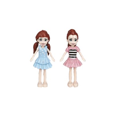 Brinquedo Casinha Monte E Brinque 3D 100 Peças - Dm Toys DMT7169