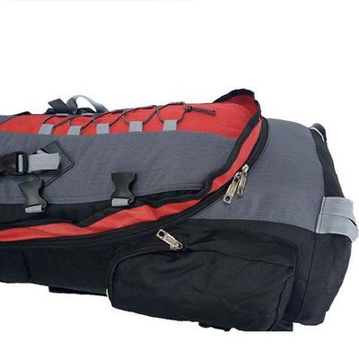 Mochila Cargueira Para Trekking 60 Litros Vermelho 6103