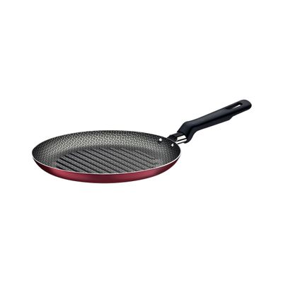 Bistequeira em Alumínio com Revestimento Antiaderente Starflon Loreto Vermelha 22cm - Tramontina Vermelho