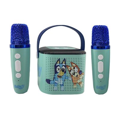 Caixa de Som Bluetooth Karaokê Infantil Bluey