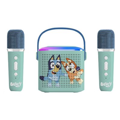 Caixa de Som Bluetooth Karaokê Infantil Bluey