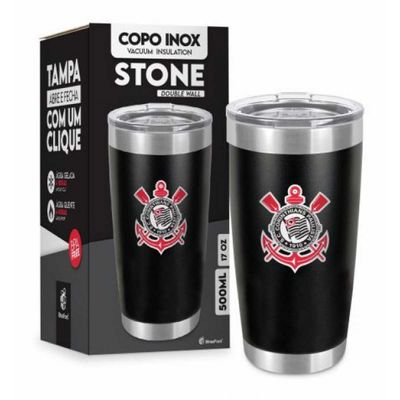 COPO TERMICO STONE CORINTHIANS BRASFOOT