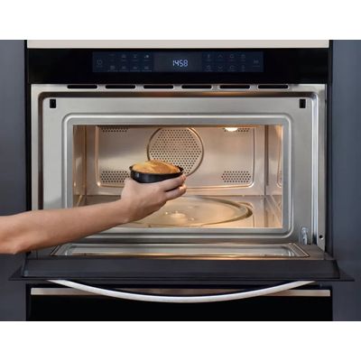 FORNO MICRO-ONDAS CUISINART ARKTON COM GRILL ELÉTRICO INOX 60CM 38 LITROS 220V - 4092740121