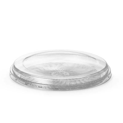 50un Bandeja Pizza Plástica Transparente G60 Rasa 30x4cm Galvanotek