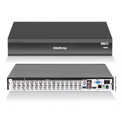 Dvr Intelbras Imhdx 3132 Multi Hd 32 Canais Inteligência Artificial Com Hd 6 TB