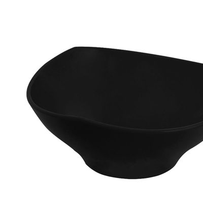 Bowl Flowers 1,5L Preto em Polipropileno