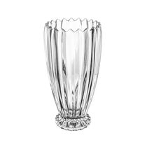 Vaso de Cristal Geneva 27,5x13,5x13,5cm Design Clássico Alta Transparência Wolff