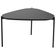 Kit 02 Mesas de Centro Para Sala de Estar Pés Metálicos Adek A03 Nero Preto - Lyam Decor