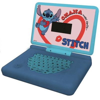 Laptop Minigame Notebook Infantil Bilíngue Stitch