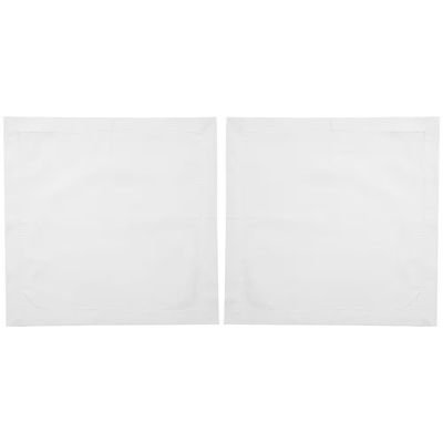 Conjunto de Guardanapos Wolff Mesa Ponto Ajour em Algodão 2 Peças Branco