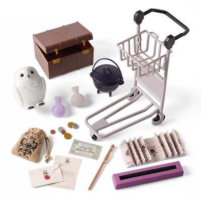 Playset Harry Potter - Itens Essenciais da Escola de Magia