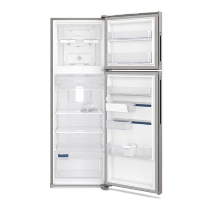 Geladeira Electrolux Frost Free Duplex Efficient com AutoSense cor Inox Look 390L (IF43S) 127V
