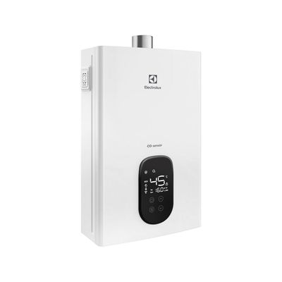 Aquecedor de Água a Gás Electrolux Exaustão Forçada 16L GLP Digital Experience com CO Sensor (H16BG) Bivolt