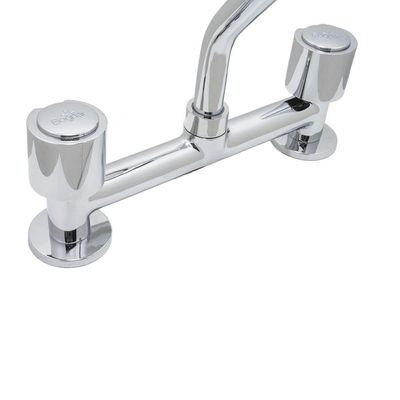 Torneira Pia Misturador Cozinha Bica Móvel Com Articulador Bancada Luxo Cromado Metal 1/4v