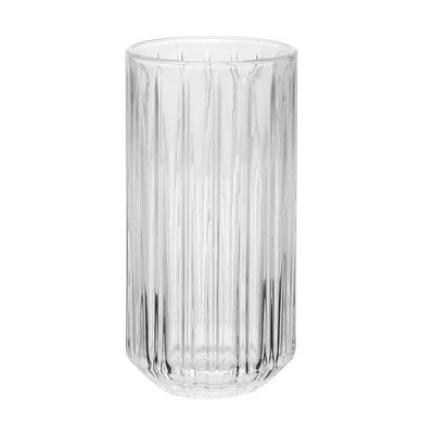 Copo Alto de Cristal  Bangkok 370ml Design Sofisticado Brilho Excepcional Wolff Transparente
