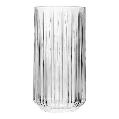 Copo Alto de Cristal  Bangkok 370ml Design Sofisticado Brilho Excepcional Wolff Transparente