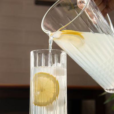 Copo Alto de Cristal  Bangkok 370ml Design Sofisticado Brilho Excepcional Wolff Transparente