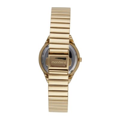 Relogio Mondaine Feminino Ref: 32940lpmvde2 Casual Dourado