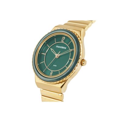 Relogio Mondaine Feminino Ref: 32940lpmvde2 Casual Dourado