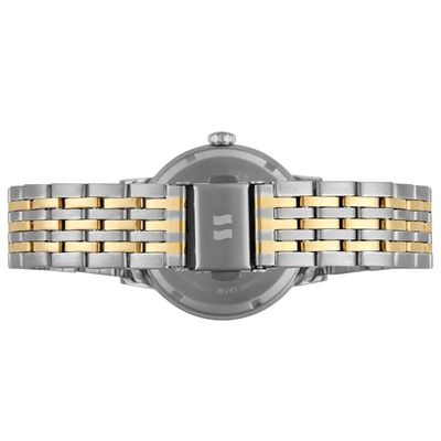 Relógio Seculus Feminino Ref: 77331lpsvba2 Casual Aço Bicolor