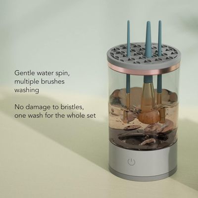 Máquina de limpeza de limpador pincéis de maquiagem elétrica