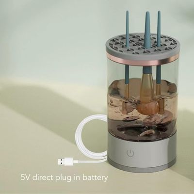 Máquina de limpeza de limpador pincéis de maquiagem elétrica