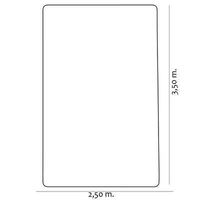 Tapete Para Sala de Estar New Bouclê 2,50x3,50 Vulcan - Tapetes São Carlos