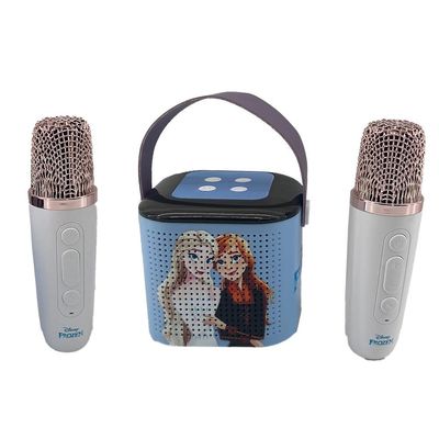 Caixa de Som Bluetooth Karaokê Infantil Frozen