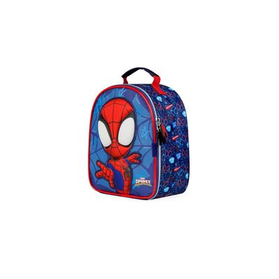 Lancheira Térmica Infantil Masculina Spidey Baby 3D Azul Escuro U / Azul escuro