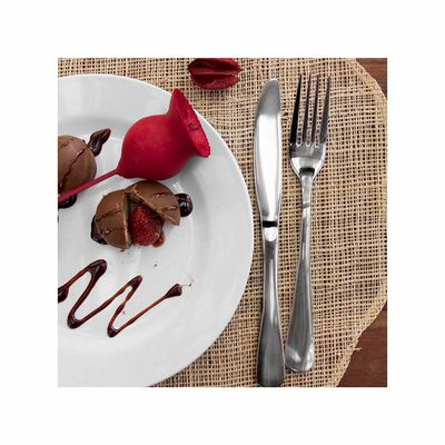 Faca de Sobremesa Aço Inox Resistente Elite 6un