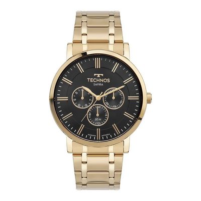 Relógio Technos Masculino Slim Dourado - 6p29ame-1p 6p29ame-1p