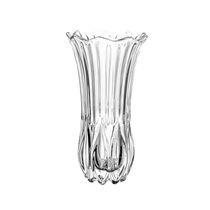 Vaso Tulipa Vidro 10x10x19cm Design Elegante Transparente Wolff