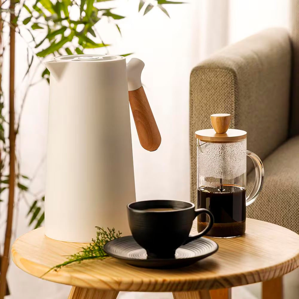 Cafeteira Francesa Wolff 400ml Bambu - 20685
