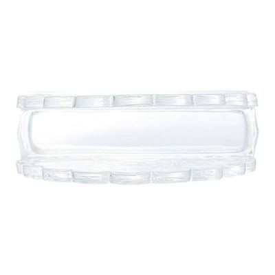 Porta-Guardanapos Angel Cristal 12,5x4,5x9cm Design Clássico e Elegante Wolff Transparente