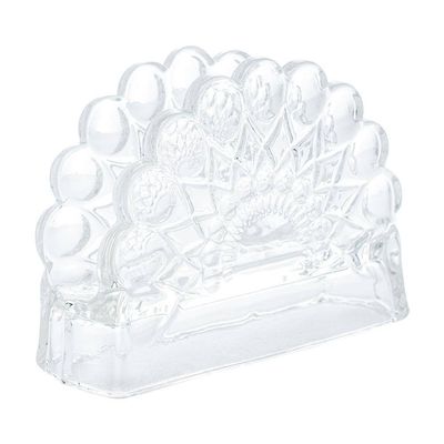 Porta-Guardanapos Angel Cristal 12,5x4,5x9cm Design Clássico e Elegante Wolff Transparente