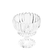 Potiche com Pé Geneva Cristal 17x25cm Acabamento Premium Wolff