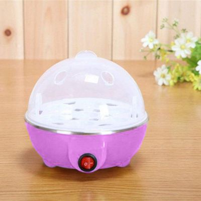 Cozedor Elétrico A Vapor Ovos Egg Cooker 110v Rosa