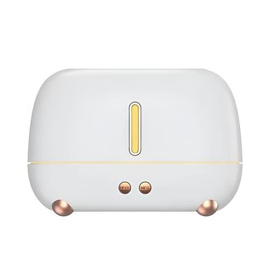 Aromatizante Difusor Umidificador Led Efeito Chama Usb Branco