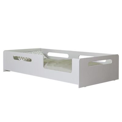 Cama Montessoriana Solteiro Alta Resistencia Grades Laterais