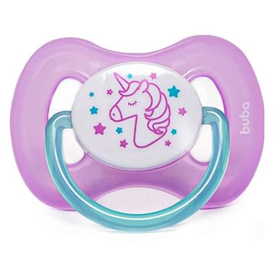 Chupeta Comfort Noturna Tamanho 2 Azul ou Rosa Buba Azul