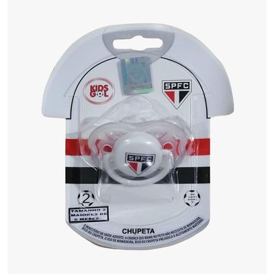 Chupeta São Paulo Clean Orto S2 Kids Gol