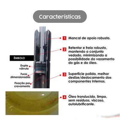 Amortecedor Mola Gás Capô Polo Polo Sedan 02 A 06
