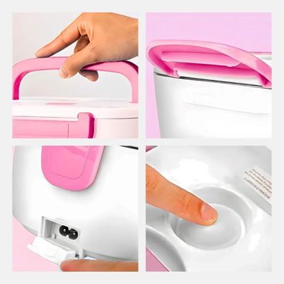 Marmita Elétrica Portátil Bivolt - Rosa