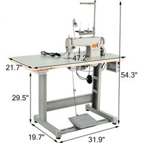 Reta Industrial Direc Drive + 5 Pezinhos
