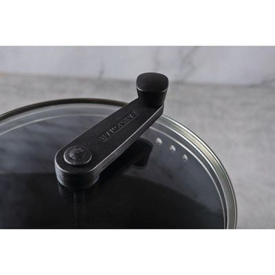 Pipoqueira Tramontina Mônaco Induction Antiaderente Starflon Premium Preto 22 Cm 5,4 L Tramontina