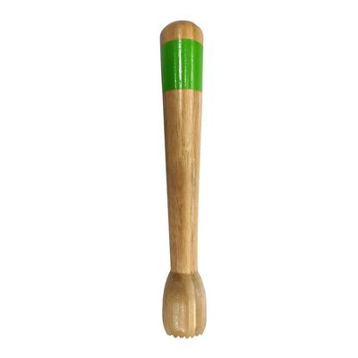 Socador para Drinks em Bambu Dynasty Verde e Bege