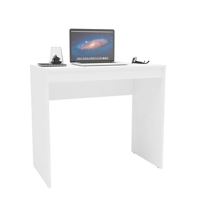 Escrivaninha Liberdade 1 Gaveta MDP Compacta Pintura UV Corrediças Metálicas Politorno Branco