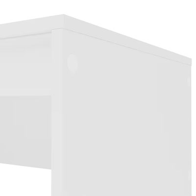 Escrivaninha Liberdade 1 Gaveta MDP Compacta Pintura UV Corrediças Metálicas Politorno Branco